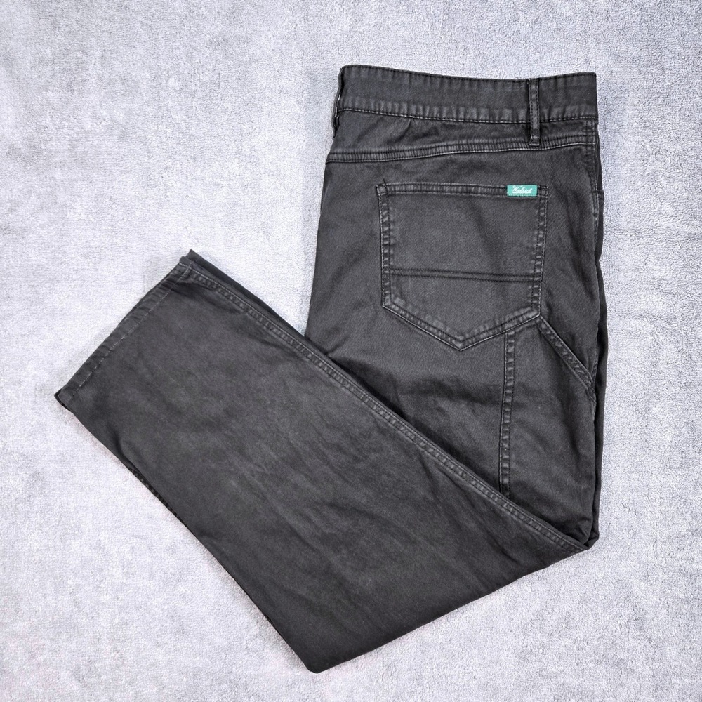 Woolrich Utility Pants Mens 42x30 Black Excellent Stretch‎ Cotton Workwear